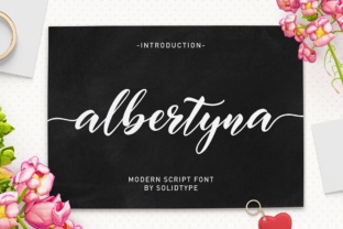 Albertyna: Elevating Design with Modern Calligraphy