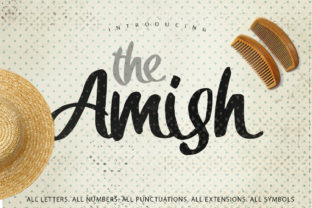 Amish Font: Elevating Visual Design with Handwritten Charm