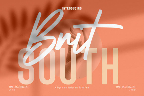 Britsouth: Elevate Your Visual Design with This Font Duo