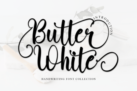 Butter White: Elevate Your Design with Elegant Script