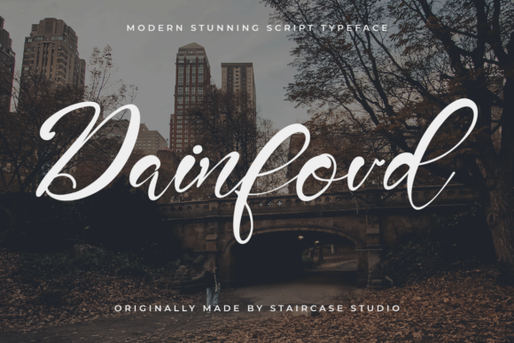 Dainford: The Flowing Script Font for Modern Design