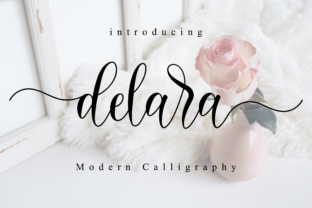 Delara: Elevating Design with Elegant Script Typography