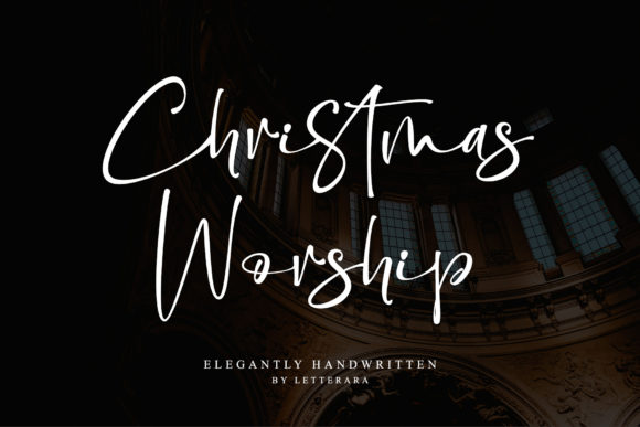 Elevate Your Projects with the Christmas Worship Font