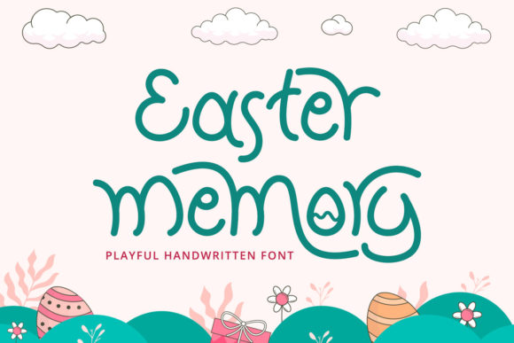 Elevate Your Visual Design with Easter Memory Typography