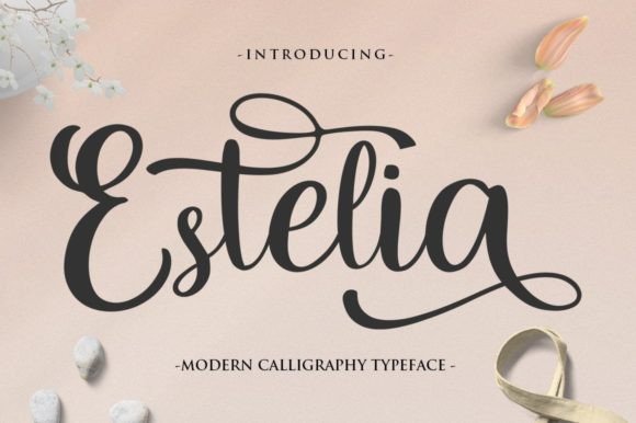 Estelia: The Sweet Script Font for Modern Designers