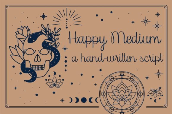 Happy Medium: The Quirky Handwritten Font for Authentic Design