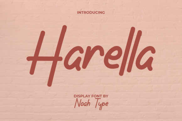 Harella: The Elegant Script Font for Modern Design