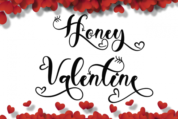 Honey Valentine: Elegant Script for Modern Design
