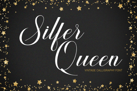 Introducing Silfer Queen Script: A Vintage Calligraphy Font