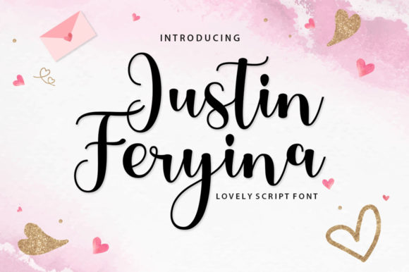 Justin Feryina: Elevating Your Designs with Elegant Script Typography