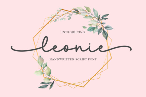 Leonie: A Modern Script Font for Elegant Branding