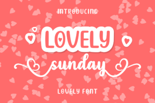 Lovely Sunday: The Script Font for Romantic Design