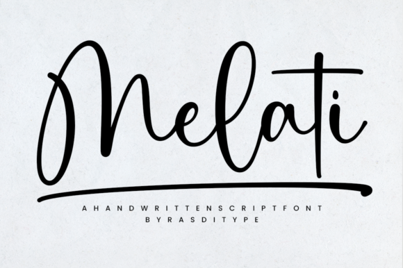 Melati: Elevating Design with Elegant Script Typography