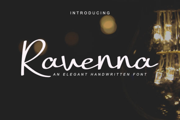 Ravenna: An Elegant Script for Modern Design