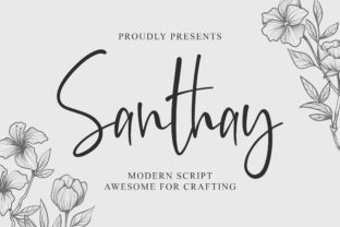 Santhay: Elevating Design with Authentic Script Typography
