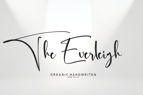 The Everleigh: Elevating Design with Script Font Elegance